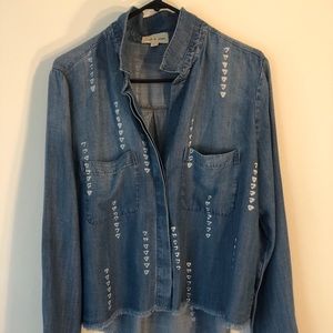 Soft Denim-Looking Shirt